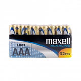 Maxell Long life batteri Alkaline AAA, 32 stk