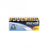 Maxell Long life batteri Alkaline AA - 32 stk