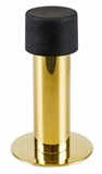 ProZafe Dørstopper til gulv/væg, Ø22x75mm, messing