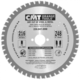 CMT rundsavklinge 216x2,2x30mm Z48 Dry Cut stål