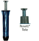 EXP Rosett Blå tele tx25 65 mm 5 mm ma.skr PK 25