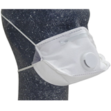 Støvfiltermaske FFP3-V, OS foldbar maske, pk. 12 stk