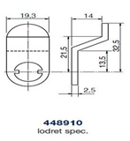 Ruko kamstykke 448910 lodret spec.
