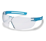 Uvex X-fit sikkerhedsbrille anti-dug, klar/blå