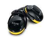 Kask høreværn t/ hjelm SC2, sort/gul