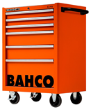 Bahco C75 vogn 6 skuffer Orange