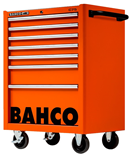 Bahco C75 vogn 7 skuffer Orange