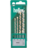 Heller unibor cordless sæt 5,6,8,10mm