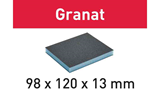 Festool Slibepude 98x120x13 GR/6 Granat