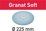 Festool Slibepapir STF D225 Granat Soft