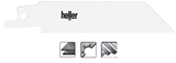 Heller bajonetsavklinge  80mm stål/metal, pk. a 5 stk.S522AF