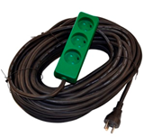 Blue Electric kabelsæt m jord - 3 x 1,5 mm2 15 meter
