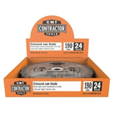 CMT rundsavklinge 190x2,2x30mm Z24W x 10 universal træ.