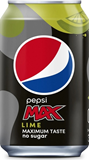 Pepsi Max Lime, 33 cl
