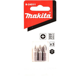 Makita bitssæt 3 dele PH 1,2,3-25mm