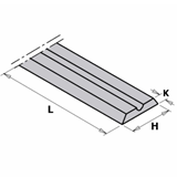 CMT høvljern / Vendeplatte  82 x 5,5 x 1,1 mm