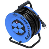 Blue Electric kabeltromle 40 mtr. 3x1,5 mm2 m. jord