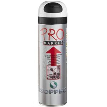 SOPPEC Markeringsspray 500 ml hvid