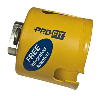 Pro-Fit HM hulsav 168 mm med integreret adaptor