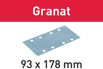 Festool Slibepapir STF 93X178 P120 GR/100 Granat
