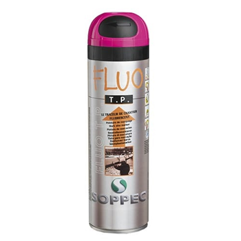 SOPPEC PINK FLUO TP markerings spray - 500ml