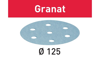 Festool Slibepapir STF D125/8 P1500 Granat, 50 stk