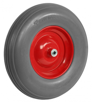 Ravendo punkteringsfrit hjul til mørtelbør
