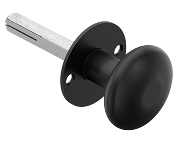 Randi Line 18 dørknop 7082.20 Sort PVD