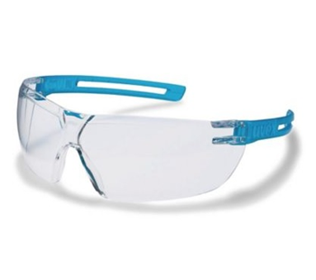 Uvex X-fit sikkerhedsbrille anti-dug, klar/blå