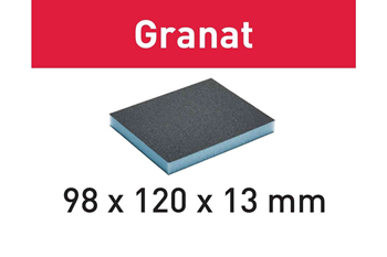 Festool Slibepude 98x120x13 800 GR/6 Granat