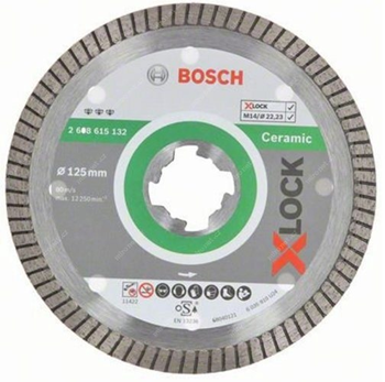 Bosch diamantskive X-LOCK GRES BEST 125X22,2mm