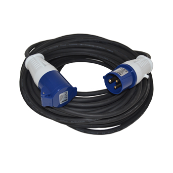 Blue Electric kabelsæt CEE 230V 16A 25 meter 3 x 1,5 mm2