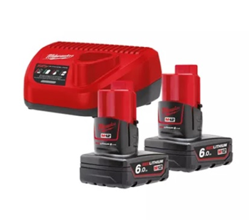 Milwaukee batterisæt M12 NRG-602
