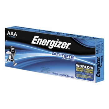Energizer AAA Ultimate Lithium Pk. m. 10 stk