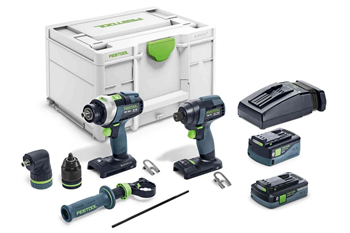 Festool Skrue- og boresæt TID 18 5,0/4,0-Set TPC 18/4