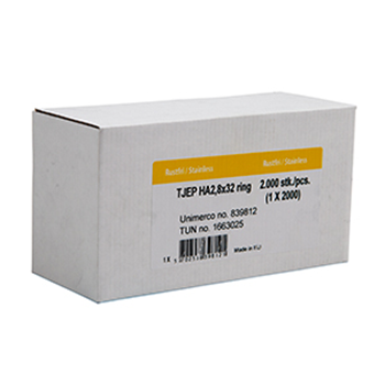 TJEP Søm Ring Rustfri A2 HA-28