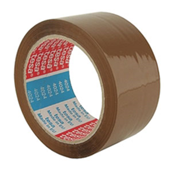 Emballagetape, brun, PP 28 my HM